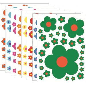 KAL-Lot De 8 Feuilles D'Autocollants Pour Poubelles &Agrave; Roulettes, Autocollants De Voiture, Autocollants Imperm&eacute;ables Et Autocollants Pour Mur, Fen&ecirc;tre, Porte, Poubelle, R&eacute;frig&eacute;rateur, V&eacute;lo - Neuf