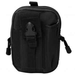 Sac banane pour telephone portable, mini pochette pour cyclisme (noir) - Neuf