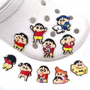 Lot de 10 décorations 3D pour sabots et sandales (personnage de dessin animé), breloques pour chaussures - Neuf