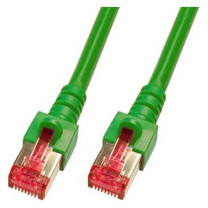EFB Elektronik 7.5m Cat6 S/FTP c&acirc;ble de r&eacute;seau Vert 7,5 m - Neuf