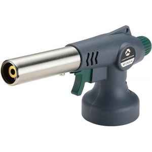 Letnerny-Campingmoon Chalumeau &Agrave; Gaz Butane Haute Puissance Pour La Cuisine Flamme R&eacute;glable (Gris) - Neuf