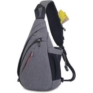 Sac à dos à bandoulière Hommes Femmes Sac de poitrine Sac à bandoulière Sport Sac à bandoulière Sac croisé pour les randonnées en plein air Montagne - Neuf