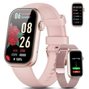 Montre Connectée Femme Légère Avec Appel 1.47'' Écran Tactile Hd 100+ Modes Sportifs Ip68 Étanche Podomètre Sport Smartwatch Hommes Pour Android Ios[Z1173] - Neuf