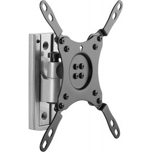 VornixorSarlshop-S3122 Support Mural pivotant et inclinable pour &eacute;cran TV 13-42" - Support Mural Universel pour t&eacute;l&eacute;viseur 32" + jusqu'&agrave; 15 kg avec VESA Max. 200 x 200 mm - Neuf