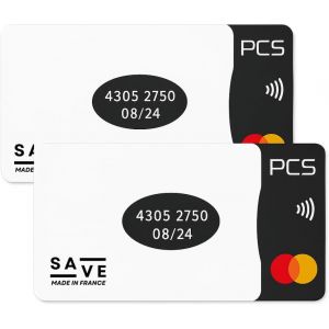 KALANKA-® u2013 Étui Carte Bancaire Anti-RFID/NFC u2013 Protection Contre Le sans Contact & Piratage u2013 Format CB Standard u2013 Ultra Fin & Léger u2013 Fabrication Française - Neuf