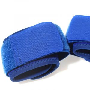 Bleu Élastique Bandage Poignet - Main, Du Poignet, De Soutien Et Compression - Douleur Et Les Plaies D'une Blessure; Entorse, Luxation, Fracture, Tendinite, La Souche, La Main Orthèse - Neuf