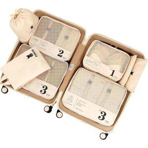 Organisateur Val , Organ Urs De Bagages De Voyage Pour Sac &Agrave; Dos, Pochette Rangement, Sac De Rangement Vetement, Accessoires Organisation Optimale Pour Vos Vacances & Voyages Packing Cubes - Neuf