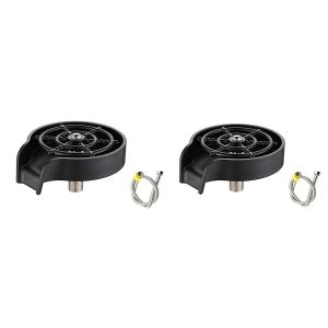 Lot de 2 rince-verres automatiques pour &eacute;vier de cuisine avec jet multi-angles pour un nettoyage facile - Neuf