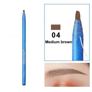 Crayon &Agrave; Sourcils &Eacute;tanche Microblading Stylo &Agrave; Sourcils Pochoir Teinte Tatouage Sourcils Maquillage R&eacute;sistant &Agrave; La Sueur Longue Dur&eacute;e Crayon &Agrave; Sourcils.04Medium Brown. - Neuf