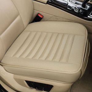 Pack De 2 Places De Coussins De Siège, Perméable À L'air À L'intérieur Des Voitures Coussins Tapis Pour Chaise De Bureau Avec Faux Cuir - Neuf