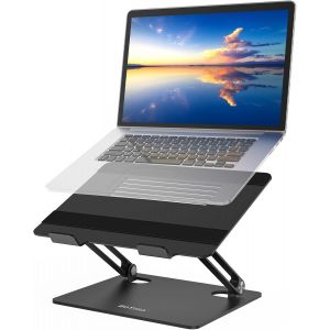Support Ordinateur Portable,Support pour MacBook: Sable Multi-Angle Support Refroidissement,Compatible avec Les Ordinateurs Portables (10-15 Pouces),y Compris MacBook Pro/Air -Noir - Neuf