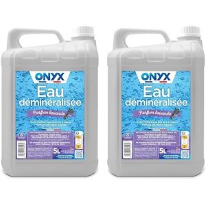 KALANKA-- Eau Déminéralisée - Fer à Repasser, Lisseur à Vapeur, Décolleuse à Papier Peint, Auto - 100% d`Ingrédients d`Origine Naturelle - Fabrication Française - 5L - Parfum Lavande (Lot de 2) - Neuf