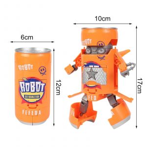 Mod&egrave;le Jouet Coca-Cola Canettes Design Interaction Parent-Enfant Jouet &Eacute;ducatif Robot Guerrier Mod&egrave;le D&eacute;formation Jouet Gar&ccedil;ons Gifts_Green - Neuf
