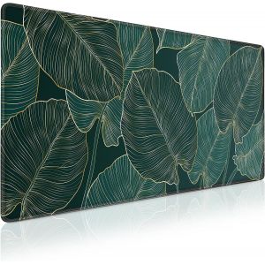 KALANKA-Tapis de Souris Gamer, 900 x 400mm XXL Tapis Souris Gaming Grand, Tapis Bureau Antidérapant Étanche, sous Main Souris à Bords Cousus pour Gamer, Ordinateur, PC - Neuf