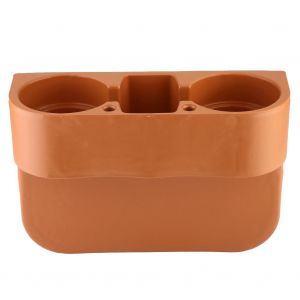Sac De Rangement Pour Siege Auto, Pochette Pour Telephone, Ordinateur, Cles (Marron) - Neuf