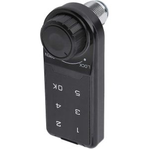 Serrure de porte numérique Serrure d'armoire électronique Clavier numérique codé Serrure d'accès par mot de passe pour armoire Cupb - Neuf