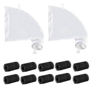 Pour Polaris 280 480,2 pièces sac tout usage avec fermeture à glissière - Neuf