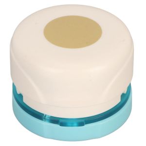 Chenquansarl-Perforatrice D'artisanat, Perforatrice De Papier En M&eacute;tal Magn&eacute;tique Perforatrice De Gaufrage Bricolage Pour La Fabrication De Papier Cartes De Scrapbooking Bricolage (Rond) - Neuf