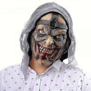Halloween Cosplay Horreur Latex Diable Masque Effrayant Costume Couverture Visage D&eacute;guisement - Neuf