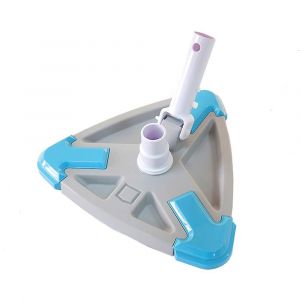 1 brosse de nettoyage portable et amovible pour piscine, spa, fontaine, jacuzzi, petite brosse - Neuf