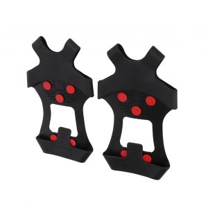1 Paire De Couvre-Chaussures AntidéRapants Pour La Neige, Crampons De Traction De Marche, 10 Crampons, PoignéEs De Glace Pour Chaussures Et Bottes - Neuf