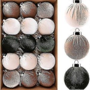 Arbre de no&euml;l de la pendaison de boule de 8 cm pour les festive sc&egrave;ne d&eacute;coration - Neuf