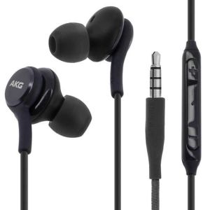Casque Akg Ecouteurs Kit Main Libre Oreillette - Noir - Pour Galaxy A25 M04 M10 M11 M12 M13 M14 5G M15 M23 M33 F04 F13 F14 F15 F23 F34 - Neuf