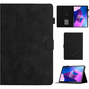 Coque Pour Lenovo Tab M10 Plus 3rd Gen 10,6 Pouces, Étui De Protection Case Tablette Housse Smart Cover Avec Réveil/Veille Auto Pour Lenovo Tab M10 Plus 3ème Génération 2022 (Tb125/Tb128), Noir - Neuf