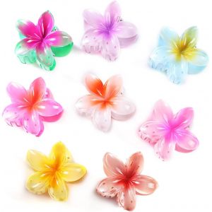 Shiliu-Pince À Cheveux Fleur,Pince Cheveux Pince Cheveux Fleur 8 Pièces Pince Fleur, Pince À Cheveux Fleur, Pince Fleurs Cheveux, F[ - Neuf