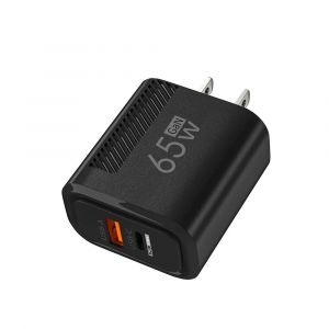 Chargeur Rapide Usb De Type C, Adaptateur De Charge De T&eacute;l&eacute;phone Pd, 65w Gan, Chargeur Mural Pour Iphone 15, Xiaomi, Samsung, Huawei - Neuf