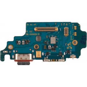 JGD-Connecteur station d'accueil C&acirc;ble Flex pour Samsung Galaxy S21 Ultra 5G, C&acirc;ble Flex USB Type C Port de charge de rechange pour SM- SM-G998B SM-G998B/DS. - Neuf