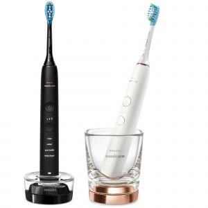 Philips Sonicare Diamondclean 9000 Series Diamondclean 9000 Hx9914/57 2x Brossse &Agrave; Dents &Eacute;lectrique Avec Application - Neuf