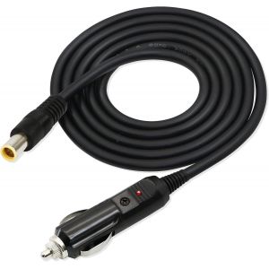 JGD-DC7909 Chargeur allume-cigare vers DC 8 mm 7,9 x 5,5 mm C&acirc;ble d'alimentation 12 V pour enregistreur de voiture, haut-parleurs Bluetooth, appareil photo, GPS, ordinateur portable - Neuf