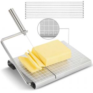 En Acier Inoxydable Trancheuse De Fromage Et Fromage Coupe Gadgets De Cuisine Coffret Cadeau Pour Un Fromage Beurre - Neuf