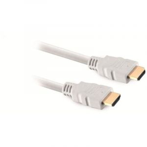 C&acirc;ble Hdmi S-impuls, High Speed Avec Ethernet, 5 M, Blanc - Neuf