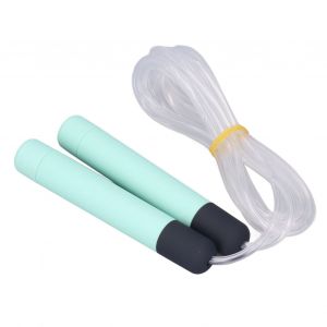 Hjlian Corde A Sauter Lumineuse A Led Pour L'entrainement Physique, La Perte De Poids Et Le Fitness, Verte - Neuf