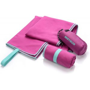 Eryi-Serviette Microfibre De Aussi Comme Serviette De Bain Sport Ou Plage De Voyage Séchage Rapide Ultraléger Peu Encombrant Enfants Hommes Femmes - Neuf