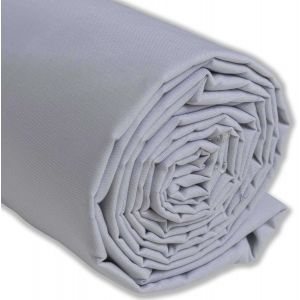 Sjzg-Tissu En Popeline De Coton Gris Perle U2013 200 Cm X 150 Cm U2013 Made In Italy - Coton Pour Couture, V&ecirc;tements, Doublures, D&eacute;coration, Accessoires, Patchwork, U2013 Tissu Toile Pour Coudre - Neuf