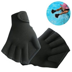 Gants De Natation Palm&eacute;s &iquest; Pagaies De R&eacute;sistance &Agrave; L'eau Pour Une Force Musculaire Et Une Technique Am&eacute;lior&eacute;es Lors Des Entra&icirc;nements Aquatiques - Neuf