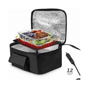 Glaci&egrave;re &Eacute;lectrique 12 V &iquest; Sac Isotherme Portable Pour Pique-Nique Et D&eacute;jeuner Avec Sangle R&eacute;glable, &Eacute;tanche Et Pliable Pour Les Aventures En Plein Air - Neuf