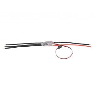 Controleur de vitesse electrique sans balais 30 A, 2 voies, 3-6 S, avec BEC 5 V 3 A, pour propulseur sous-marin de bateau RC - Neuf