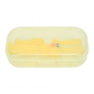 Brosse A Dents En Silicone Souple Pour Bebe, Brosse A Dents Mignonne Pour Nettoyage En Profondeur, Brosse A Dents En Silicone + 2 Tetes De Rechange - Neuf
