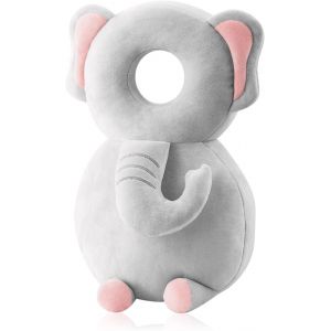 Coussinets De Protection De La Tête Pour Bébé, Doux Respirant Réglable Protection De Tête De Bébé, Protection De La Tête Oreiller De Ssoutien, Pour Les Enfants De 4 À 24 Mois, Chien Dragon - Neuf