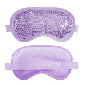 Masque Rafra&icirc;chissant Pour Les Yeux Gonfl&eacute;s, Masque Chaud/Froid R&eacute;utilisable, Violet - Neuf
