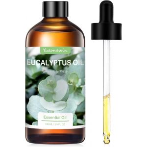 Huile D'eucalyptus 100 Ml, Huiles Essentielles D'eucalyptus Pures Pour Diffuseur, Huile Parfum&eacute;e D'aromath&eacute;rapie Pour Massage, Bricolage, Fabrication De Bougies, Bain, Cadeaux Pour Femmes, No&euml;l - Neuf