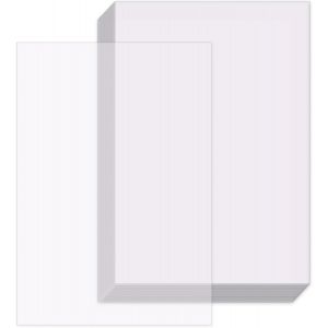 Papier Calque,A4,Lot De 30 Feuilles Qualité Premium Papier Calque Hautement Transparent Imprimable,210x297mm,93g/M²,Pour Patron Couture,Dessin,Scrapbooking Et Calligraphie La Copie - Neuf