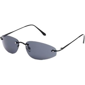 Lunettes de soleil polarisées pour homme - Noir - Matrix Agent - Lunettes de soleil polarisées - Verres fumés - Unisexe - Vintage, 1 pièce - Neuf