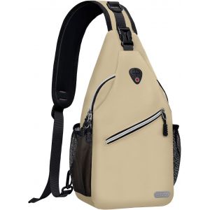 nzqaf-Sacoche Bandouliere Hommes Sacoche Bandoulière Femme Sac Poitrine Sacs à Dos Porté Travers en Polyester Hydrofuge - Neuf