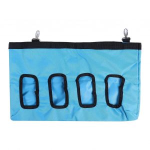 Pliable Souple Tissu D'oxford Sac De Foin Pour Les Lapins Et Les Cobayes - 4 Alimentation Des Trous, De La Conception Durable, Facile &Agrave; Nettoyer - Neuf
