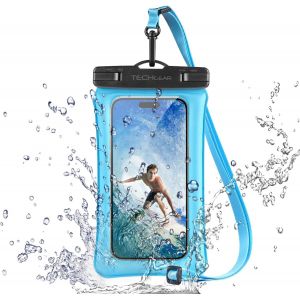 Pochette &Eacute;tanche Pour T&eacute;l&eacute;phone, Ipx8 Pour La Natation, Sac &Eacute;tanche Pour T&eacute;l&eacute;phone Avec Cordon Compatible Avec Iphone 16e, 16, 15, 14, 13, Samsung Galaxy S25, S24, S23, S22+, S21 Ultra A16 - Neuf